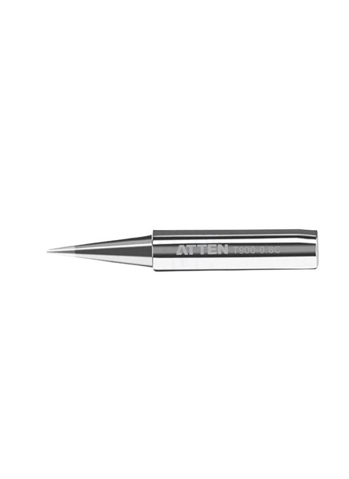 ATTEN - Atten T900-0.8C is a high quality soldering tip designed for precision soldering tasks Its compatible with various Atten soldering stations and is perfect for small to medium sized soldering jobs providing excellent heat transfer and durability. - Image 1
