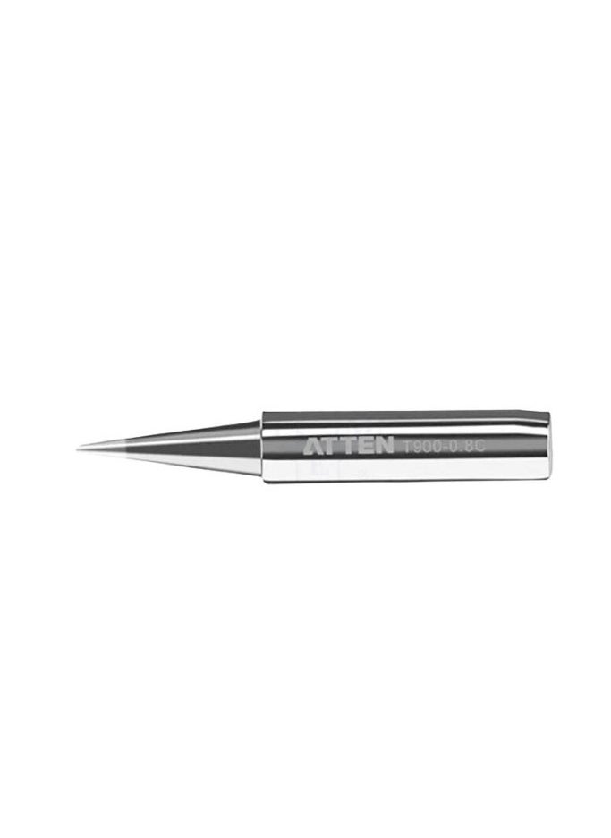 ATTEN - Atten T900-0.8C is a high quality soldering tip designed for precision soldering tasks Its compatible with various Atten soldering stations and is perfect for small to medium sized soldering jobs providing excellent heat transfer and durability. - Image 1