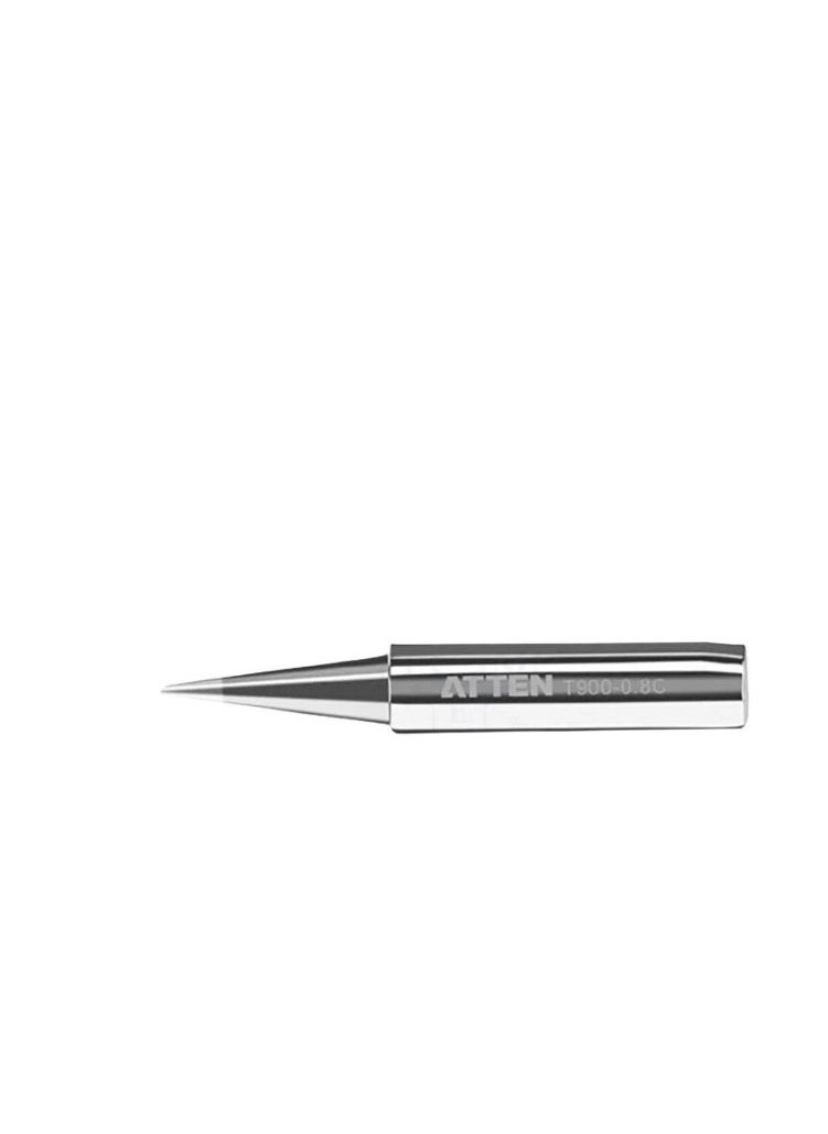 ATTEN - Atten T900-0.8C is a high quality soldering tip designed for precision soldering tasks Its compatible with various Atten soldering stations and is perfect for small to medium sized soldering jobs providing excellent heat transfer and durability. - Image 1