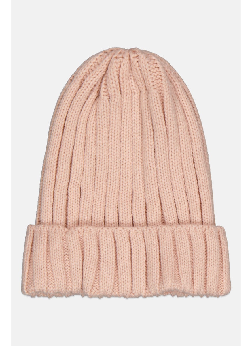 Women Brand Logo Beanie Hat, Light Pink - pzsku/Z29B5579561C0282D1F20Z/45/_/1738161777/5b2cddcc-1b3a-4782-8941-19b8e3d6ecdc