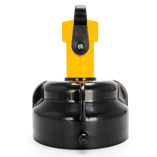 Camco RV Sewer Hose Rinse Cap | Features a Convenient Shut-Off Valve for Water Flow Control, Firmly Locks onto the RV Sewer Hose Bayonet Fitting, and Rinses RV Sewer Hose Before Storage (39533) - Image 4