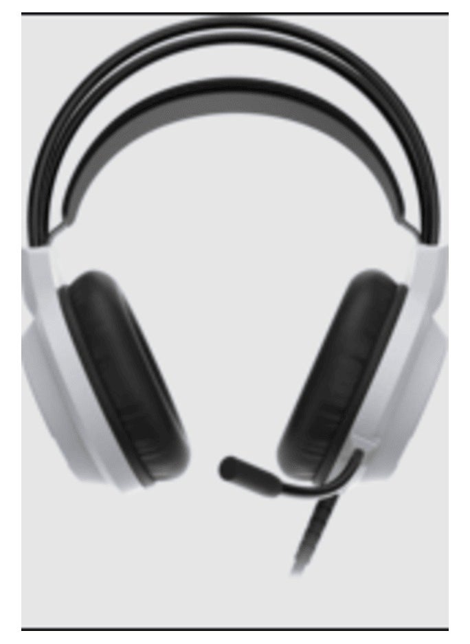 DOBE Dobe TP5-3592 Black&White 3.5MM Headphones - Compatible with P5/P4/PC/XBOX Series Controller/Switch Console (Black and White)  - Image 2