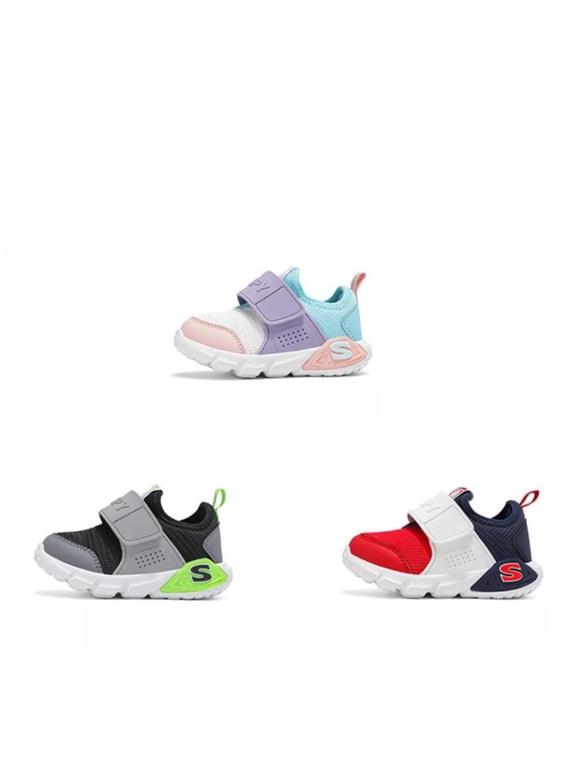 Snoopy - Baby Breathable Walking Shoes With Soft Sole, Anti Slip And Anti Kick Function Shoes - Image 1