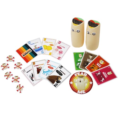 Exploding Kittens Throw Throw Burrito 2-6 Players - Ages 7+ - 15 Minutes to Play - Dodgeball Card Game - Party Game, Family Game Night, Kid and Adult Card Game - Image 5