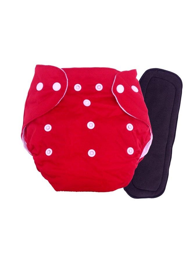 The Little Lookers Baby Cloth Diaper Nappy With Bamboo Charcoal Diaper Liners Insert Pads For Toddler Infant Baby I Age 02 Years (Multicolor)  - Image 2