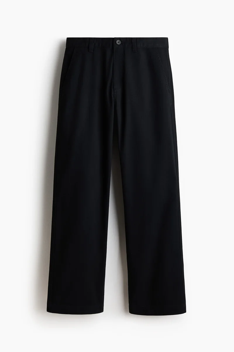 H&M  Relaxed Fit Cotton chinos for Men | Best Price UAE