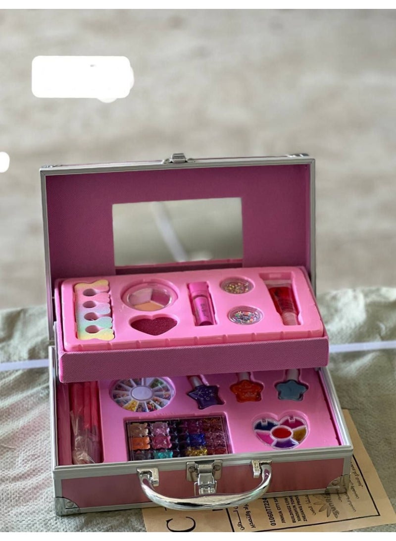 💖 BEAUTIFUL MAKEUP BAG FOR GIRLS - All-in-One Glam Kit! 💖  - Image 3