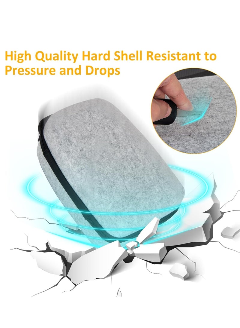 Hard Carrying Case for Meta Quest 3, Suitable for Travel and Home Storage, Portable Protection for Oculus Quest 3 with Elite Strap, Touch Controller and Other Accessories - Image 5