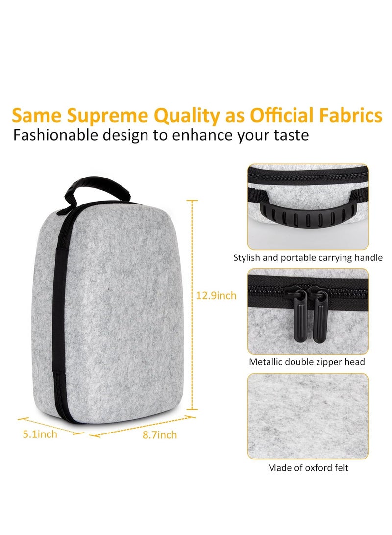 Hard Carrying Case for Meta Quest 3, Suitable for Travel and Home Storage, Portable Protection for Oculus Quest 3 with Elite Strap, Touch Controller and Other Accessories - Image 3