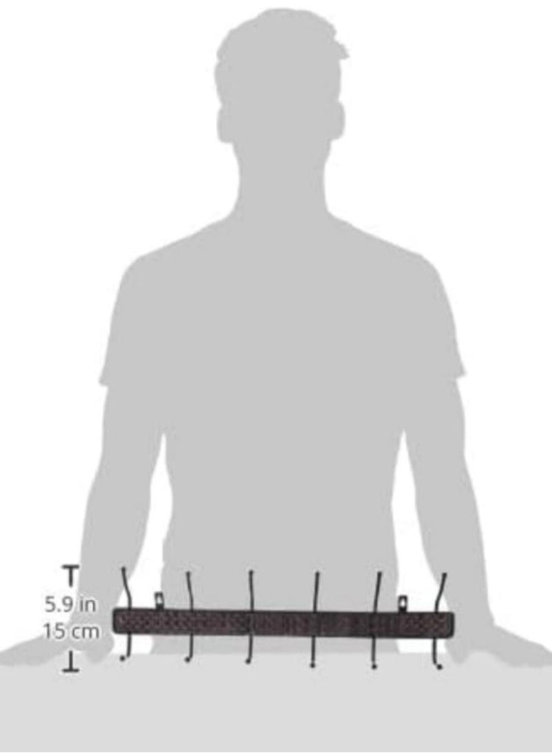 Metal Cloth Hanger with 12 Hooks - Image 2