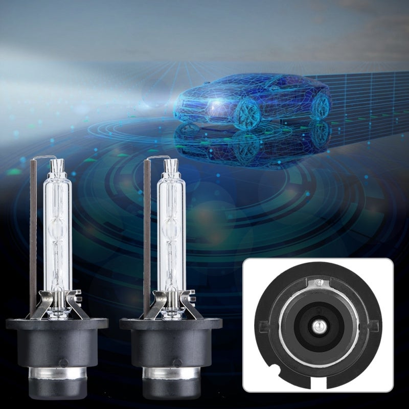 2Pcs D2S 6000K 35W Car Xenon Lamp Headlight Replacement Bulbs - Image 3