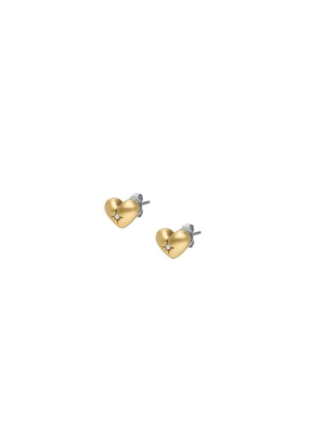 FOSSIL Base Metal Stud Earrings - Image 2