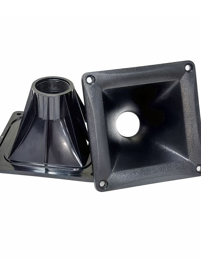MW115 HORN 4 Inch High Frequency Tweeter Driver ABS Plastic Square Threaded DIY - Image 2
