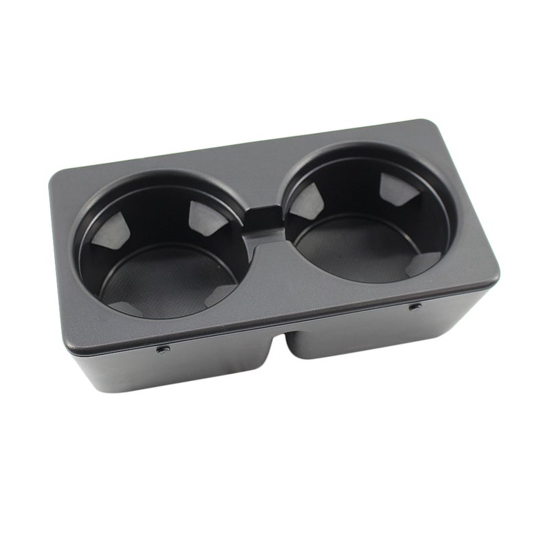 Car Cup Holder Dual Cup Holder Insert Drink Cupholder Interior Drinking Cup Bracket Black for GMC Yukon 07-14 - Image 1