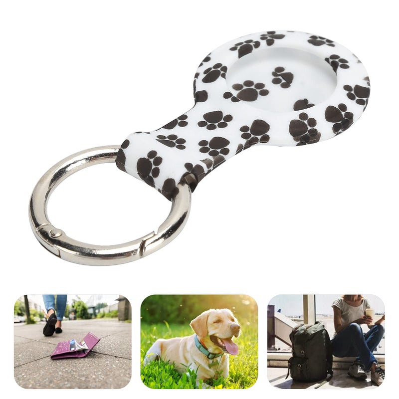 Silicone Protective Cover With Metal Buckle For Car Keys Bags Dog Leashes Feet Size - Image 4