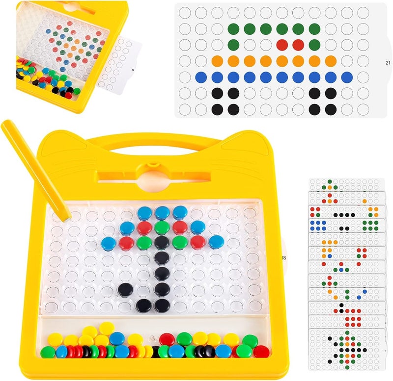 BELOXY Fun Table Top Magnetic Board Game | for Kids and Adults | 28 Magnets, Travel Bag and Lanyard (Style 9) - Image 1