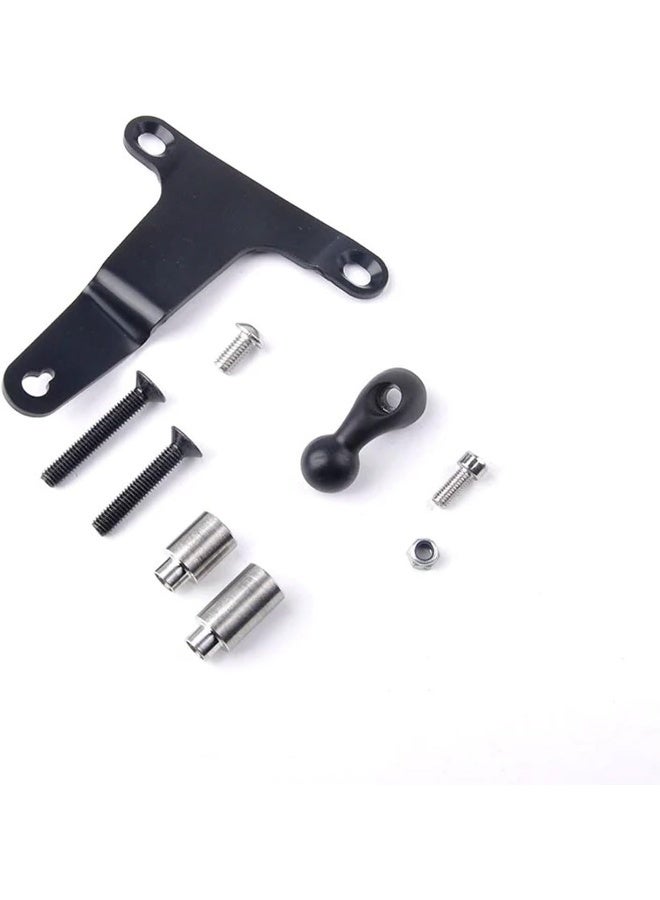 Black Motorcycle Handlebar Cup Holder - Image 3