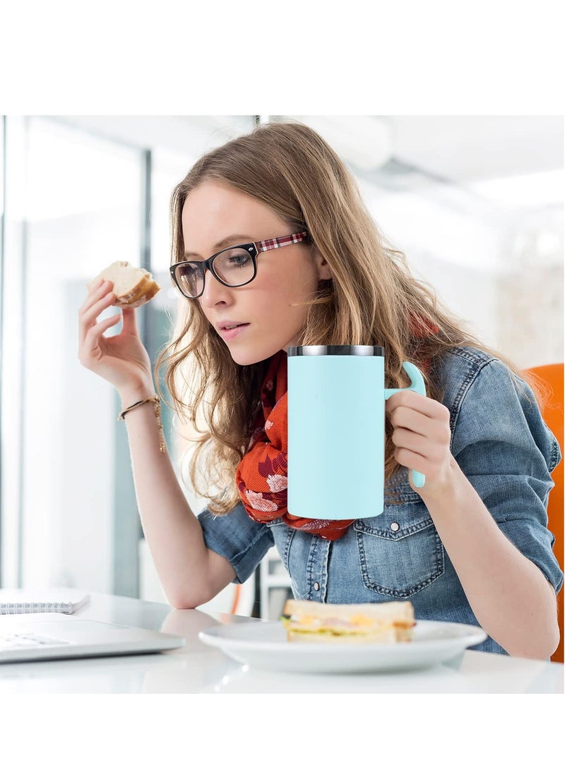 SYOSI Self Stirring Mug, Portable Battery Powered Auto Magnetic Stirring Coffee Mug, Stainless Steel Auto Self Mixing Cup for Coffee, Milk, Cocoa (380ml, Green) - Image 5