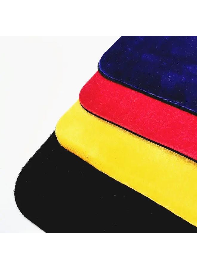 Magic Table Mat Thickened Velvet Pad For Poker Card Magic Performance Props Blue - Image 3