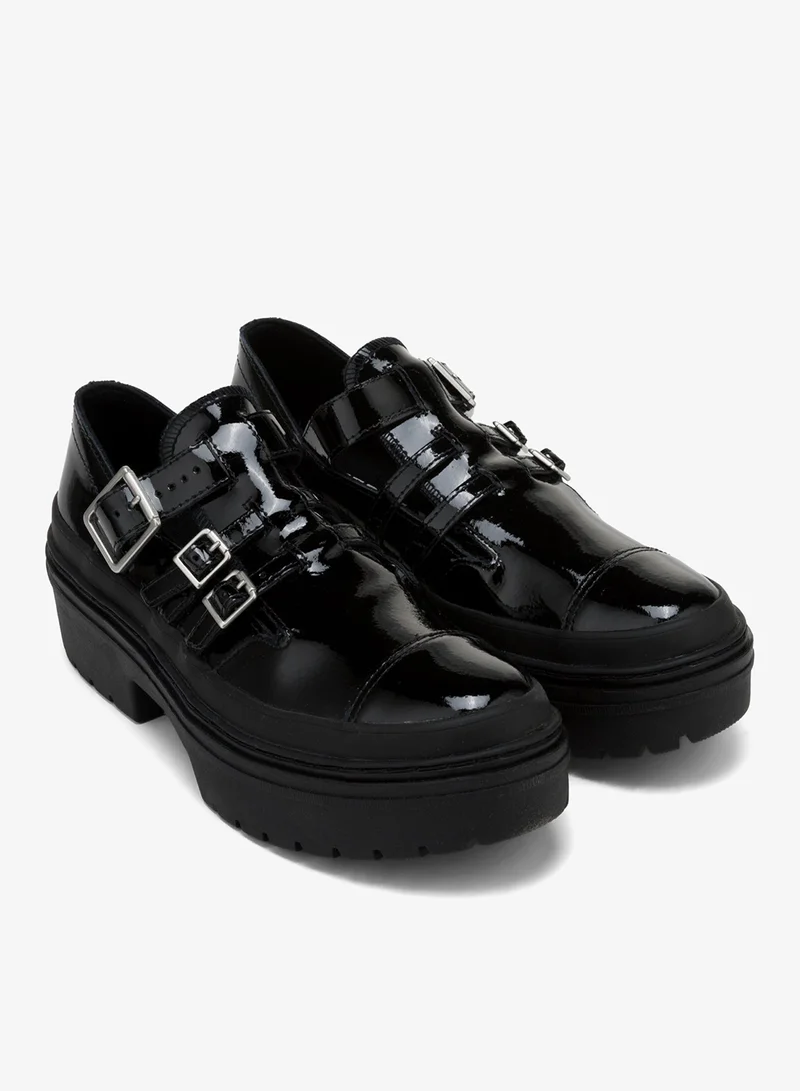 Converse Black Women's Chuck Taylor All Star Mary Jane Platform Shoes for Women | Best Price UAE