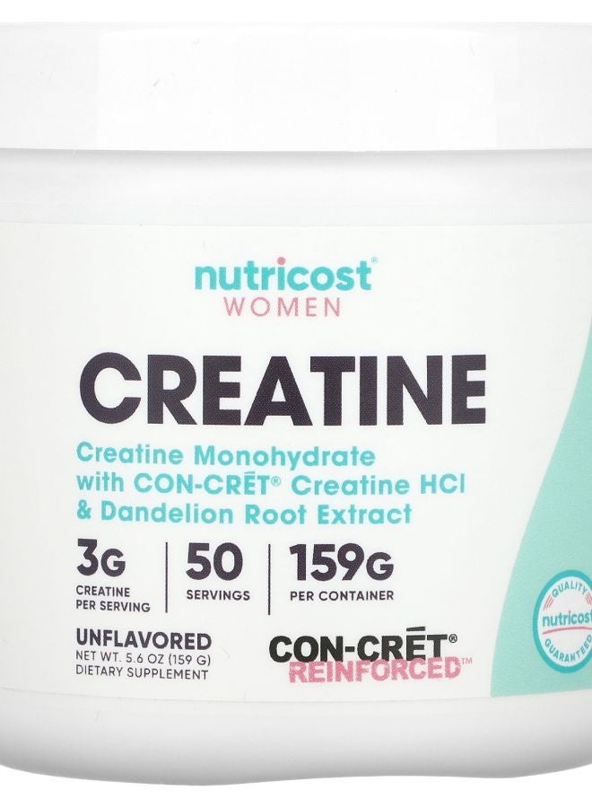 Nutricost Women Creatine Unflavored 5.6 oz (159 g)