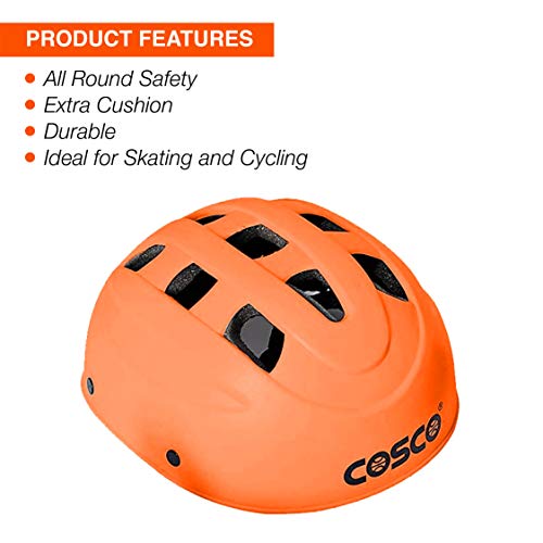 Cosco Unisex senior Protective Rollerderbywheel , Skate Kit, Green - Image 2