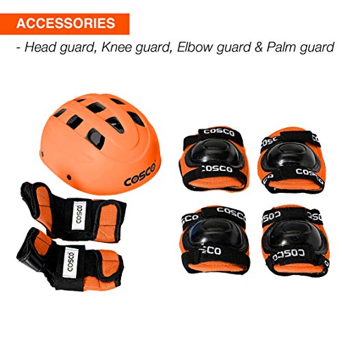 Cosco Unisex senior Protective Rollerderbywheel , Skate Kit, Green - Image 5