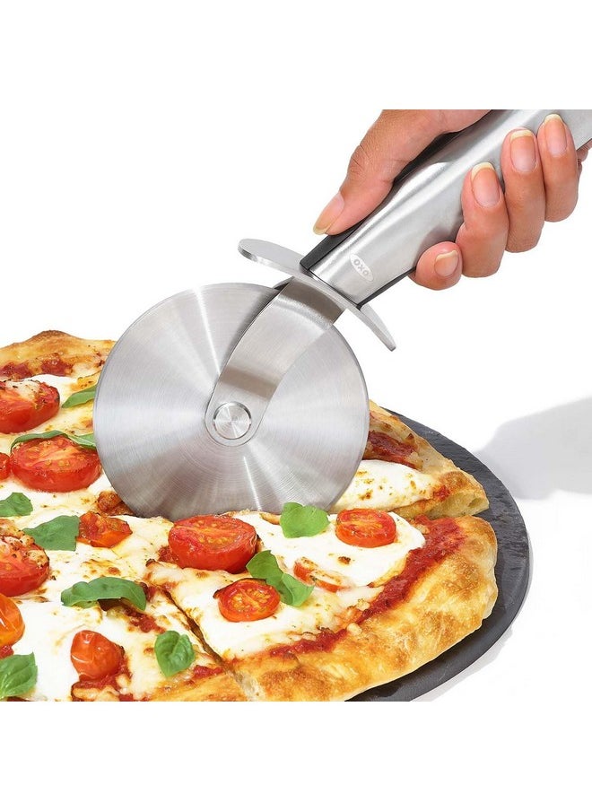 OXO OXO Steel 4" Pizza Wheel, Stainless Steel  - Image 4