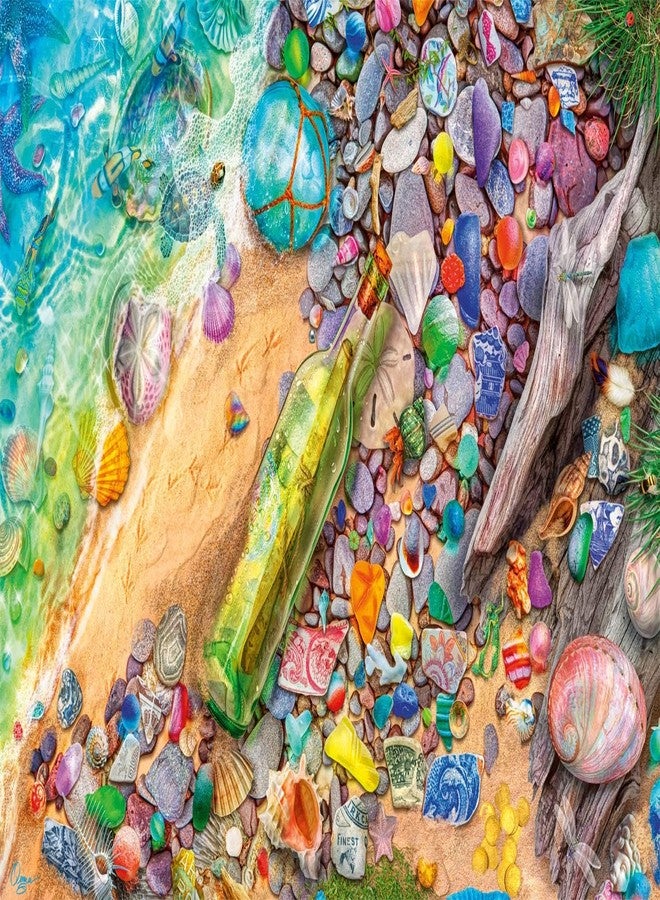 Buffalo Games ألعاب بوفالو - إيمي ستيوارت - كنز جامع الشواطئ - 2000 قطعة لغز للبالغين لغز تحدي مثالي لليالي الألعاب - الحجم النهائي هو 38.50 × 26.50 - Image 2