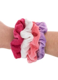 Expressions Scrunchie Set Of 50 Comfy Colorful Scrunchies In A Convenient Drawstring Storage Bag Accessories For Women And Girls Great Value Damage Free  - Image 4