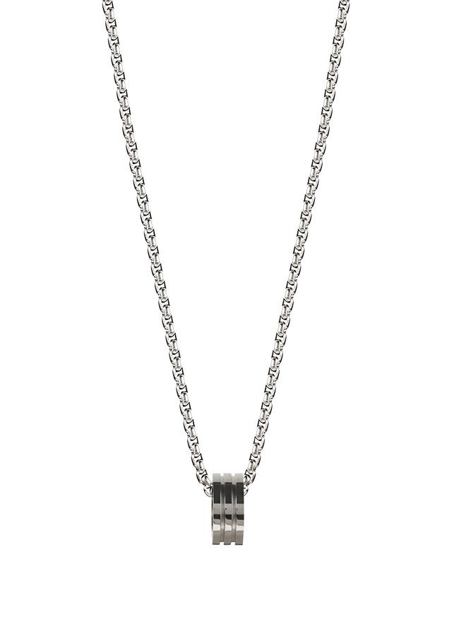 SHAHEEBA Titanium Steel Pendant Necklace for Men & Women | Non-Fading Geometric Chain | Hip Hop Streetwear Jewelry | Waterproof Anti-Tarnish Unisex Fashion Accessory | Gift Necklace - Image 1
