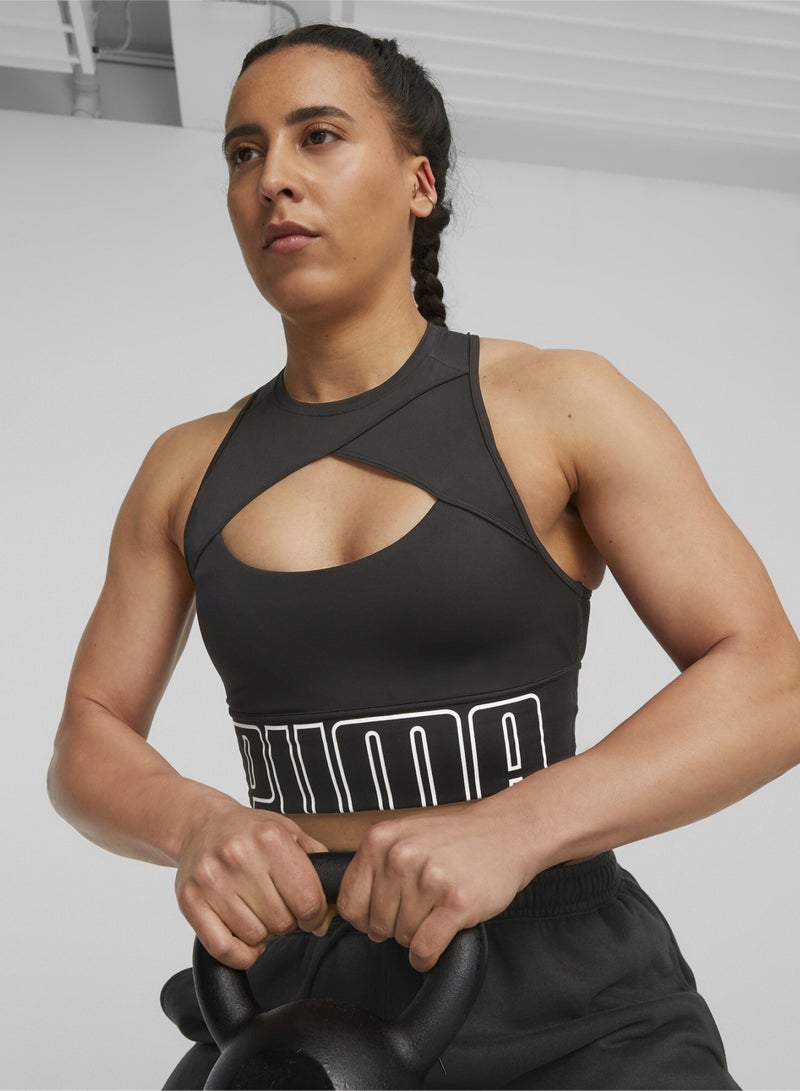 بوما حمالة صدر للتدريب للنساء Move Fashion Longline - Image 1