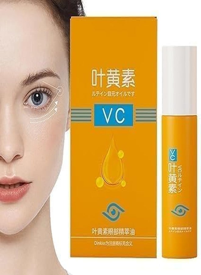 Lutein Eye Essence Oil – Lutein & VC Eye Serum for Wrinkles, Eye Bags, Puffiness, and Dark Circles – Nourishing Eye Essential Oil for Firming & Brightening - Image 1