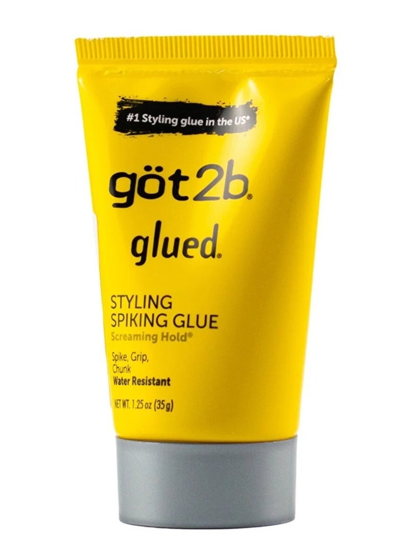 جوت تو بي صمغ جوت 2 بي المقاوم للماء لتصفيف الشعر وعمل قصة السبايكي للجنسين، 1.25 أوقية - Image 2