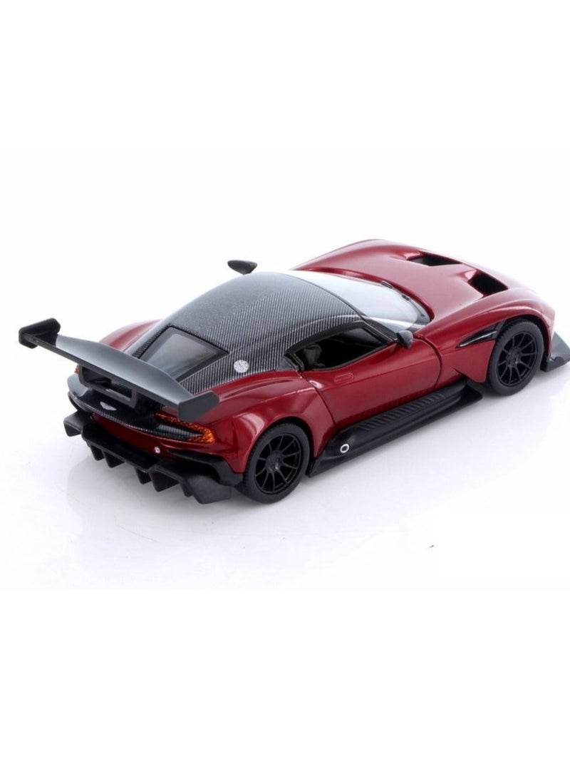 Kinsmart 2016 Aston Martin Hard Top, Red-1/38 Scale Diecast Model Toy Car  - Image 3
