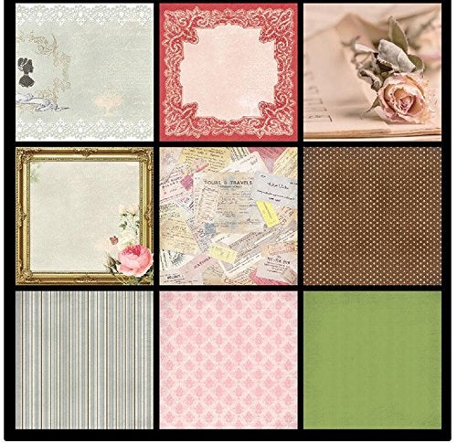 Qatalitic Pattern Design Printed Papers for Art & Craft (VS12011), Size: 12 X 12 Inch for Greeting Cardmaking & Project Book Making (24 Patterned Sheets + 3 Die Cut Sheets) Paper Designer Paper Pack - Image 4