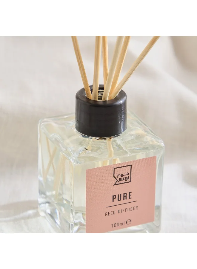 Home Box Nina Pure Square Bottle Diffuser - 100 ml