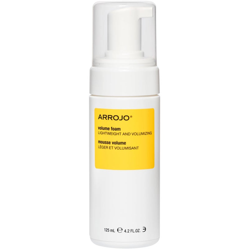 Arrojo Volume Foam Hair Mousse, Lavender-Pear Scent â€“ Sulfate & Paraben-Free Volumizing Mousse for Fine Hair & All Hair Types - Adds Shape, Bounce & Texture, 4.2 fl. oz - Image 1