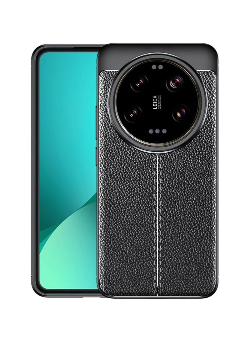 general Case Made for Xiaomi 14 Ultra Case, Carbon Fiber Texture Design Cover Anti-Scratch Shock Absorption Case for Xiaomi 14 Ultra Case (2024) - Image 1