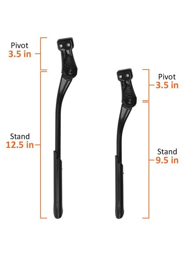 BV Adjustable Rear Mount Bicycle Bike Kickstand for 24" - 29" Mountain Bike/Road Bike/BMX/MTB (18mm (Hole Distance)) - Image 5