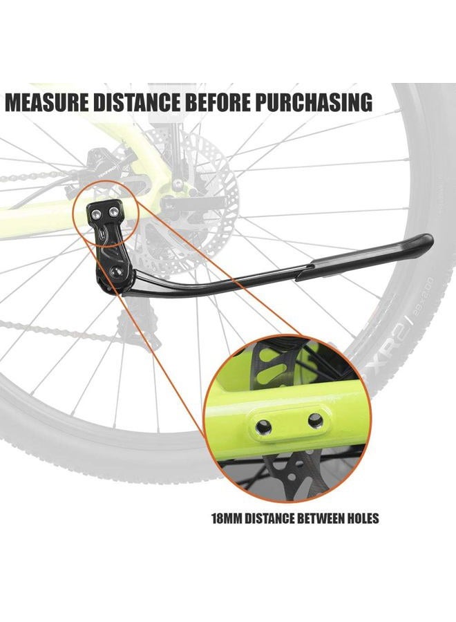 BV Adjustable Rear Mount Bicycle Bike Kickstand for 24" - 29" Mountain Bike/Road Bike/BMX/MTB (18mm (Hole Distance)) - Image 3