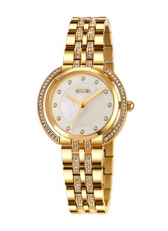 SKMEI Women’s Luxury Style Rhinestone Scale Markers Waterproof Quartz Wristwatch - 1979  - Image 1