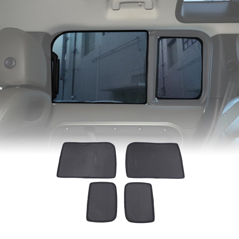 HIRUFAIT Window Shade Compatible with 20202025 Lnd Rover Defender 110 Breathable Mesh Side Window Screens Shade Cover for Baby UV Rays Protection Sun Shade Blocker Rear Side Windows 4Pcs - Image 2