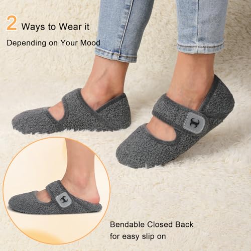 Scurtain Wide Width Diabetic Slippers - Comfortable Womens & Mens Neuropathy Bunion Edema Shoes for Hospital Recovery, Pregnancy & Delivery - Image 2