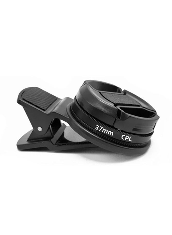 Y&D - 37mm CPL Phone Camera Lens Large Aperture Universal Portable Polarizer Clip on Cellphone Cpl Filter for Most Mobilephone Models Mobile Video External Single Reflex - Image 1