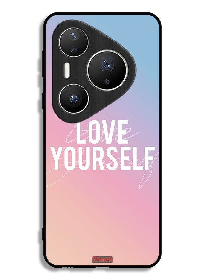 Tolwak Huawei Pura 80 Pro Plus Protective Case Cover Love Yourself - Image 1