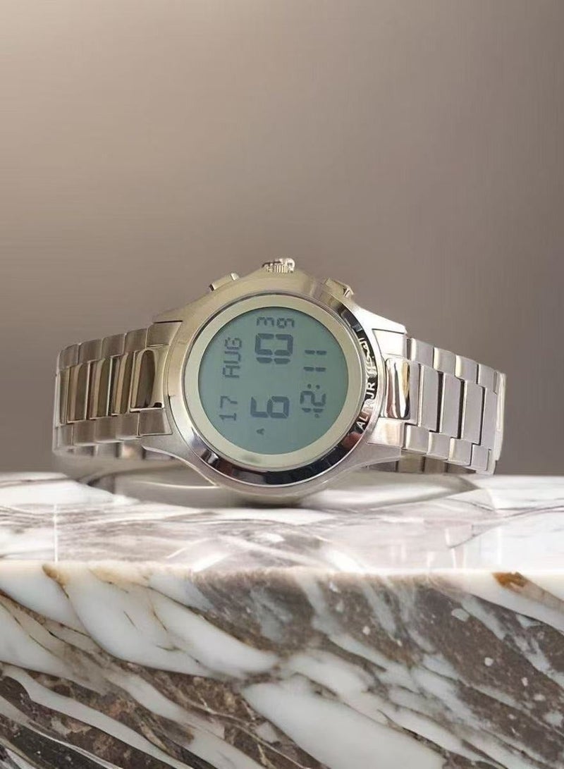 ساعة رقمية مقاومة للماء WR02 - 35 مم - فضية - Image 2