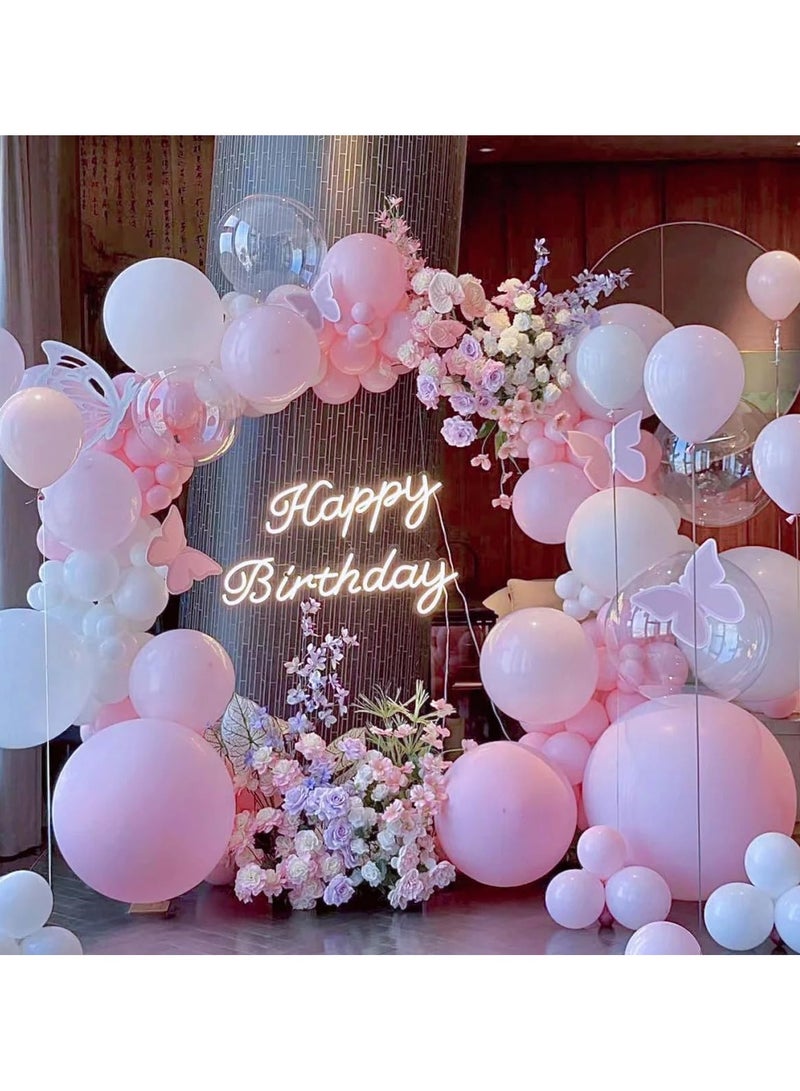 وارتفع الأحمر الوردي الشمبانيا بالون القوس اكليلا من الزهور مجموعة ، 146 الوردي الساخن متعدد الألوان قصاصات الورق والورد الذهبي العطاء بالون الأبيض ، وتستخدم في يوم التخرج الطرف دش الطفل عرس الديكور - Image 5