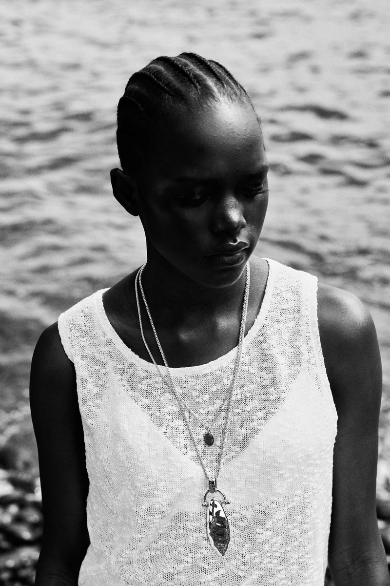 H&M Textured-knit vest top