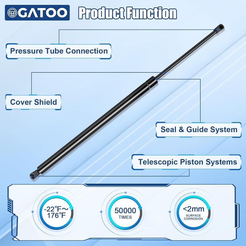 OGATOO Rear Hatch Lift Support Shocks Struts for Honda CR-V 2007-2011 - Image 4